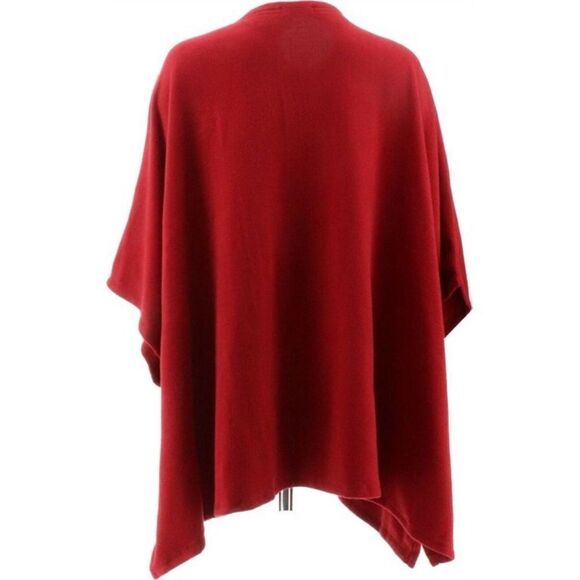 Cuddl Duds Fleecewear Stretch Open Front Wrap - Picture 5 of 7